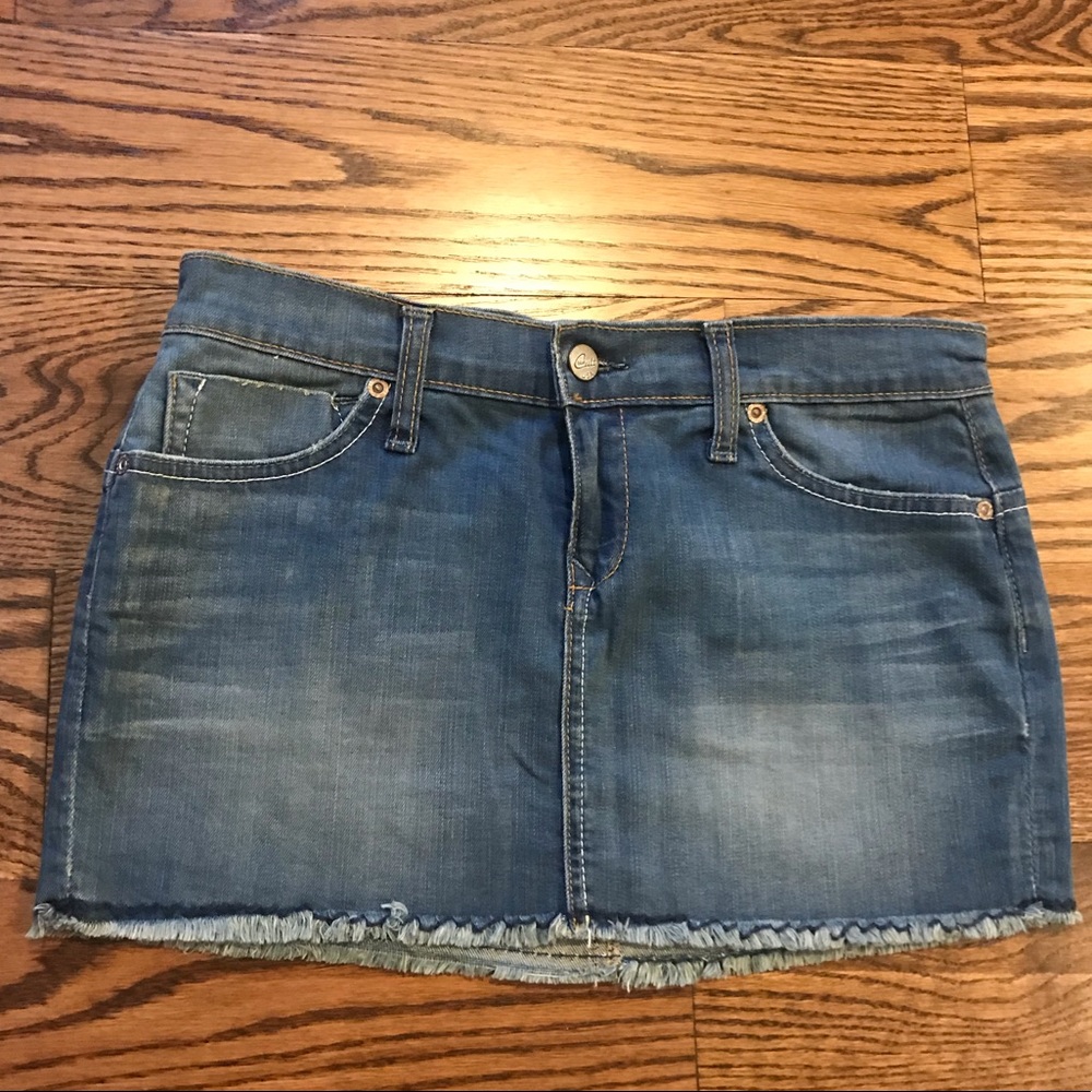 Blue cult skirt